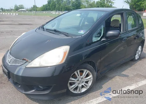 2009 Honda Fit Sport из США, поврежденный, VIN JHMGE88499S064608